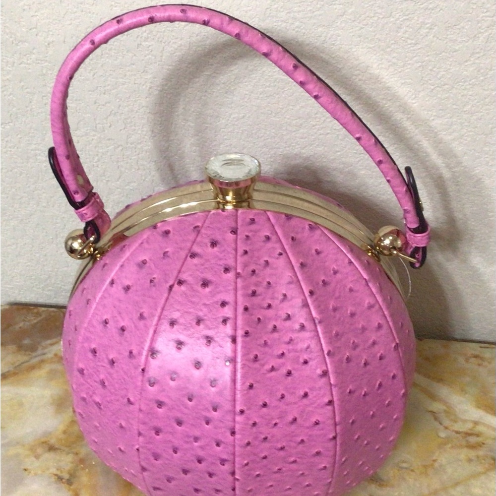 Pink Basketball Hand Bag NWOT